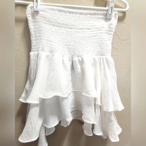 Shein Women's White Skirt